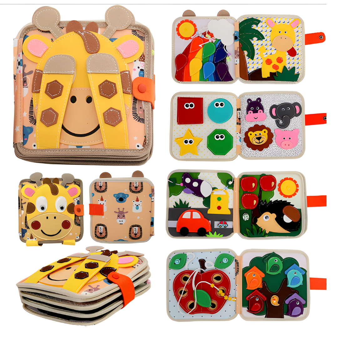 Kletshuts™ SensoryBook: Erstaunlich Sinneser Kinder Geschichte Buch