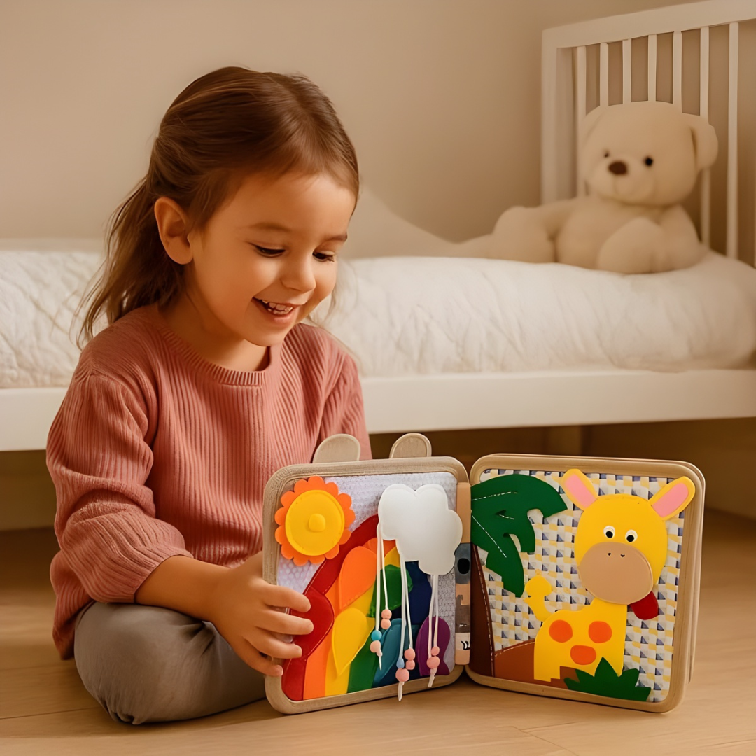 Kletshuts™ SensoryBook: Erstaunlich Sinneser Kinder Geschichte Buch