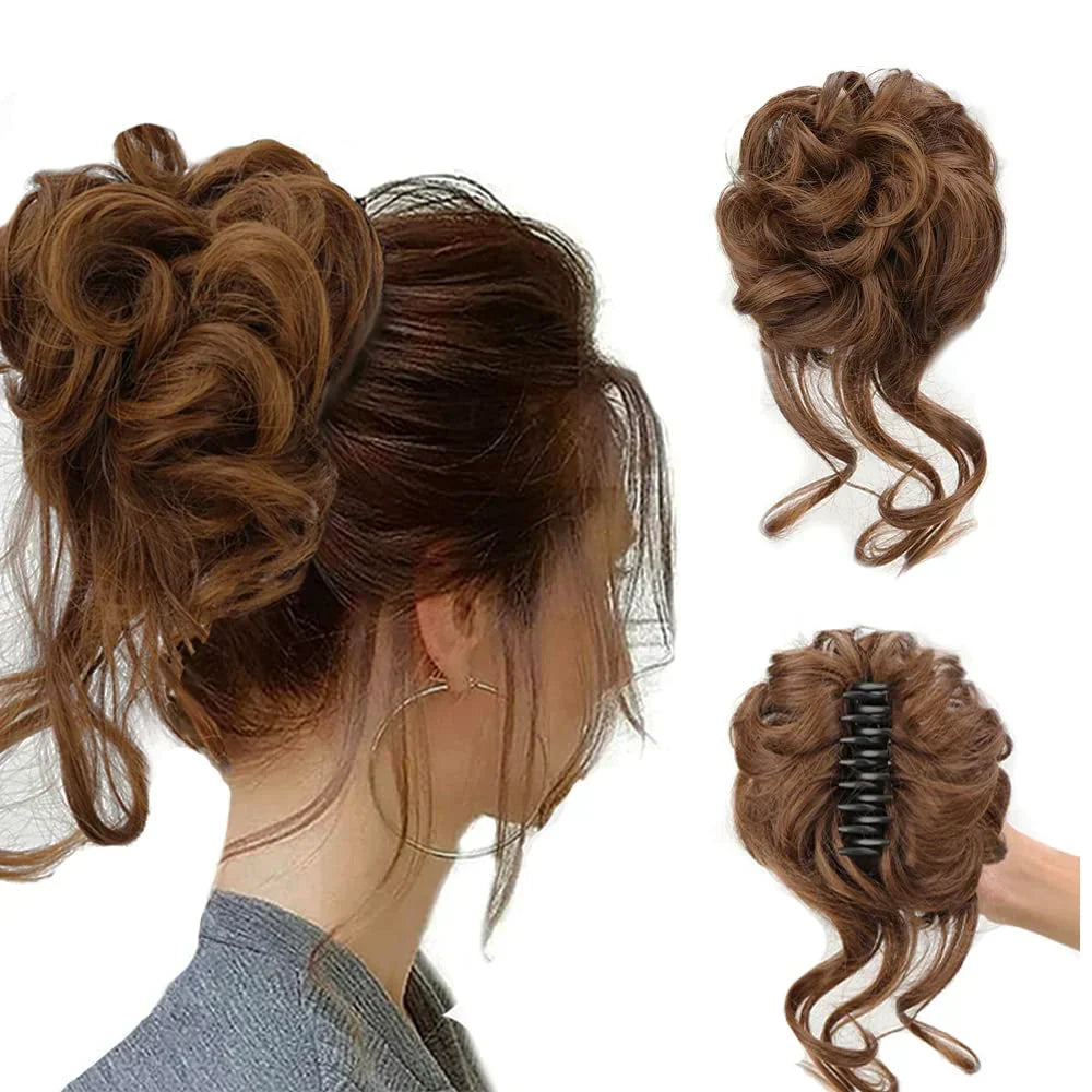 Rose® CurlyBun: Sofort Gelockt Dutt Haar Klammer