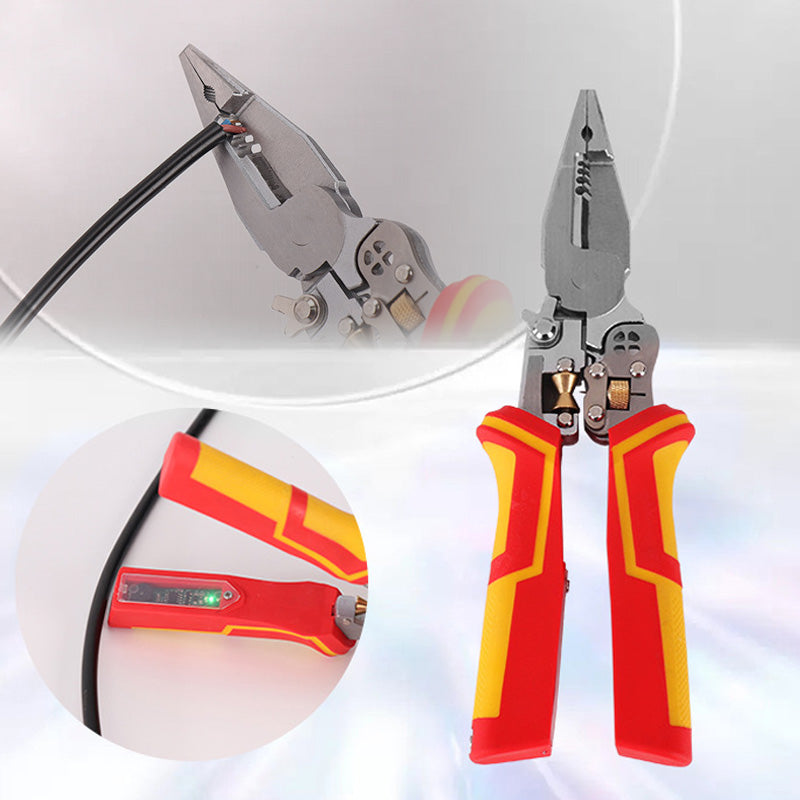 StrippingPliers: 8 In 1 Multifunktional Draht Abisolierer Werkzeug