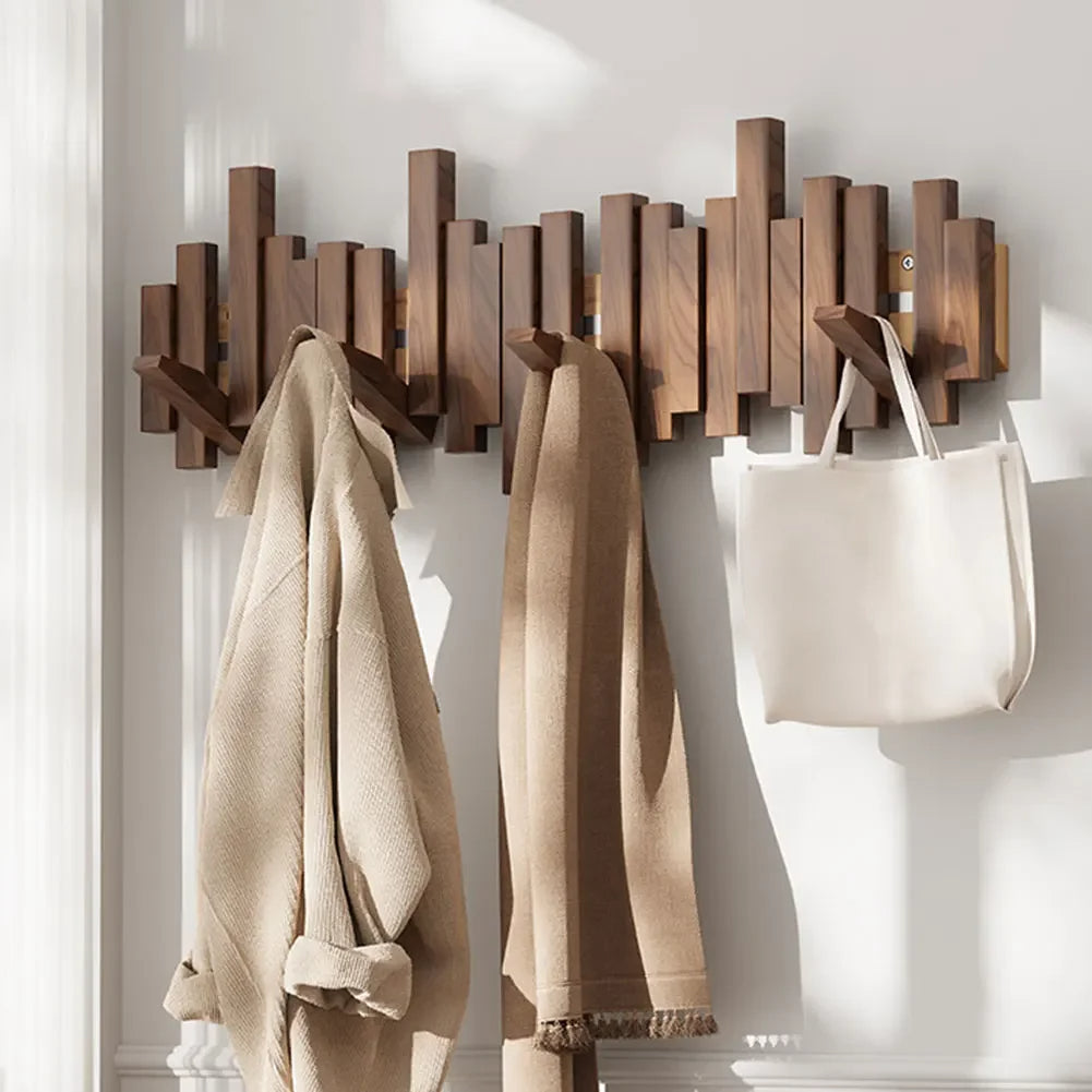 GlideHold® CoatRack - Wandmontierter Organizer Mantel Rack