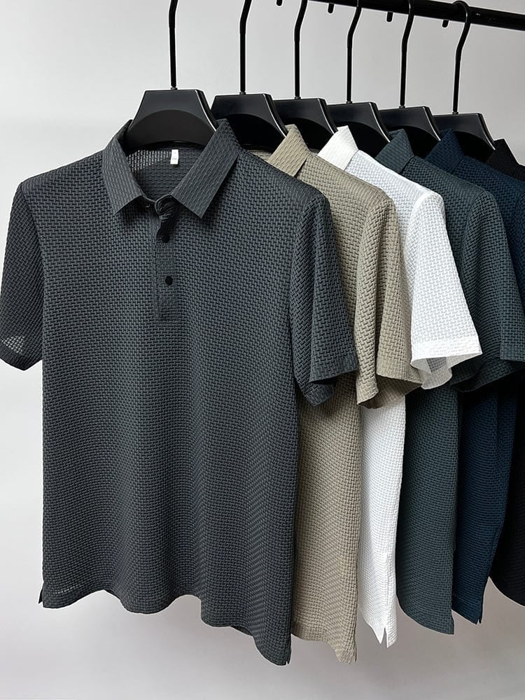 Icone™ BreathableShirt 1+1 GRATIS: Stilvolles, Atmungsaktives Herren Kurzarmhemd