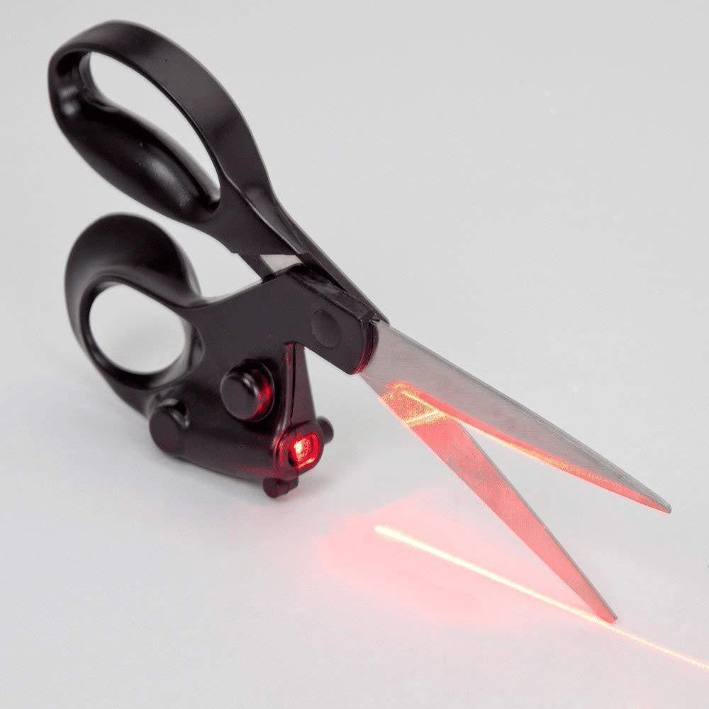 Globetrek° LaserScissors 1+1 GRATIS: Präzises Schneiden Lasergeführt Mehrzweck Schere
