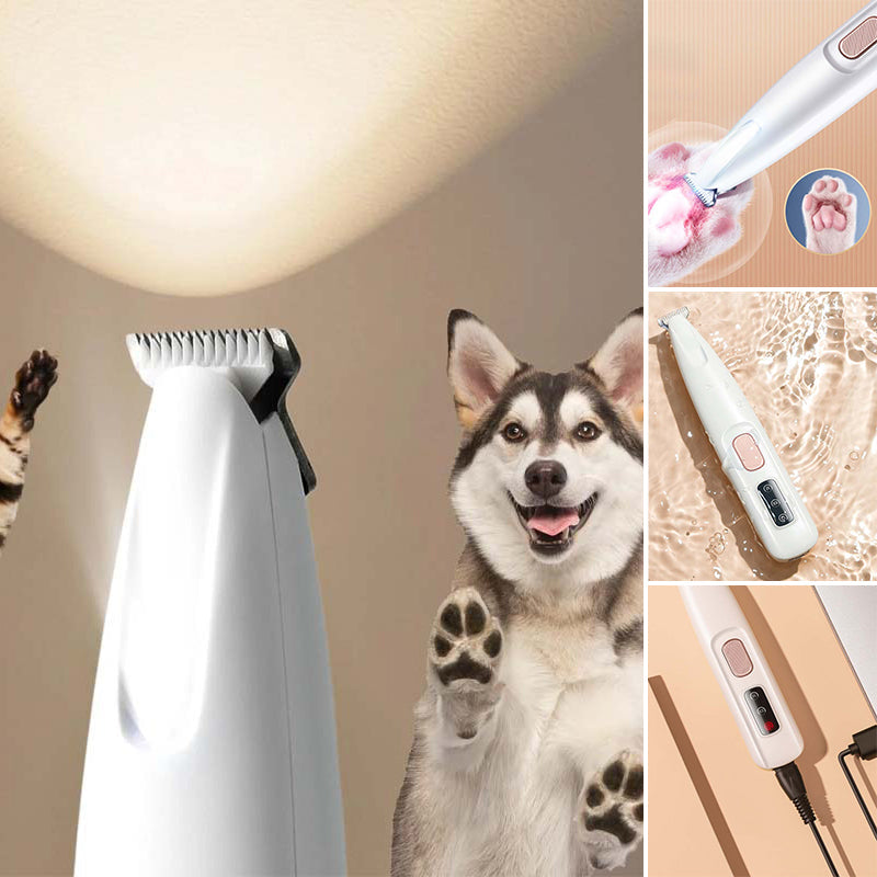 DogCatFri™  PetTrimmer: Haustiere Haar Trimmer Mit LED-Licht