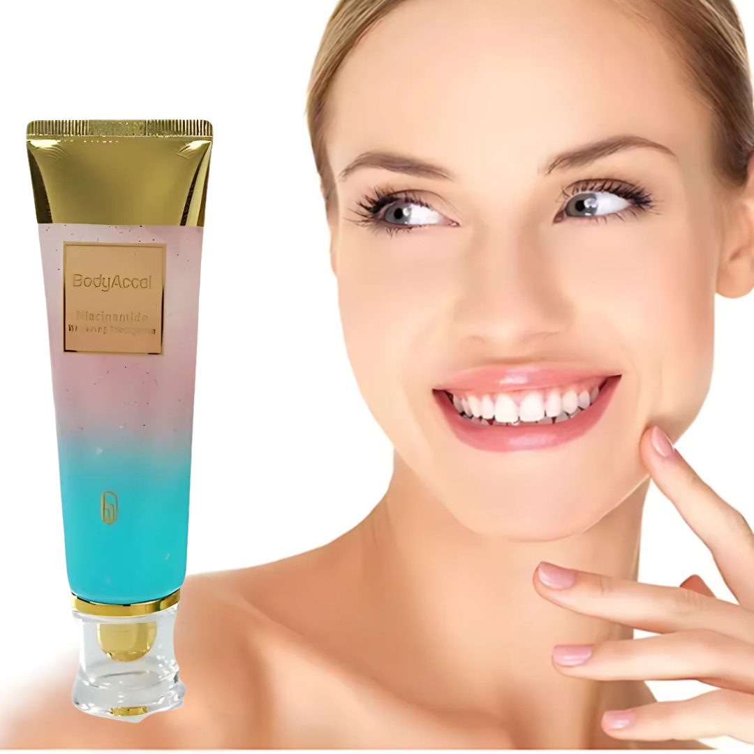 WhiteningToothpaste 1+1 GRATIS: Niacinamid Aufhellende Und Fleckenentfernende Zahnpasta