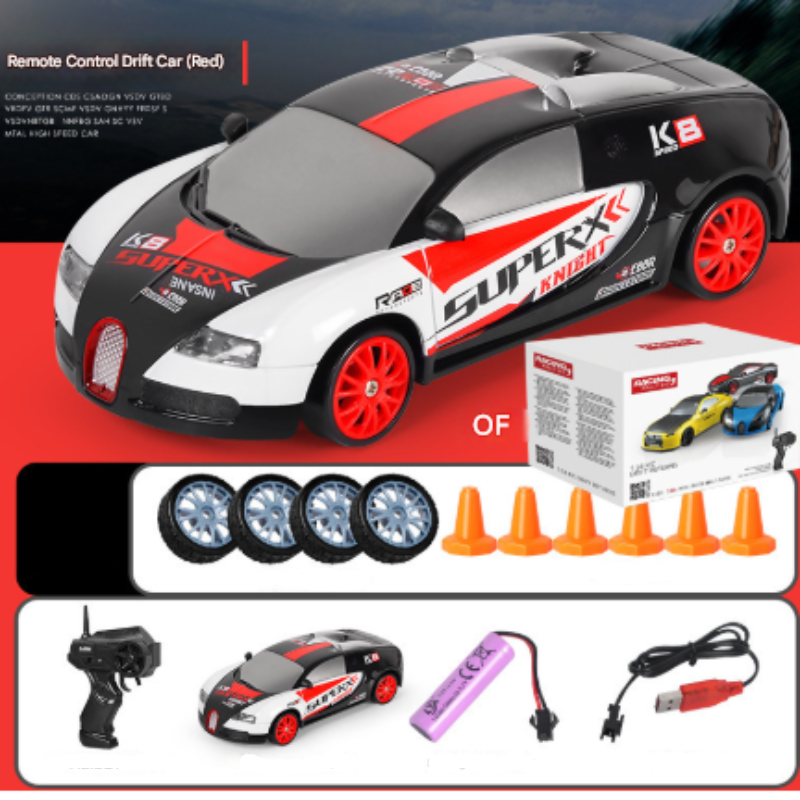 Kletshuts™ DriftCar: Extremer 4WD Drift Rennen Auto