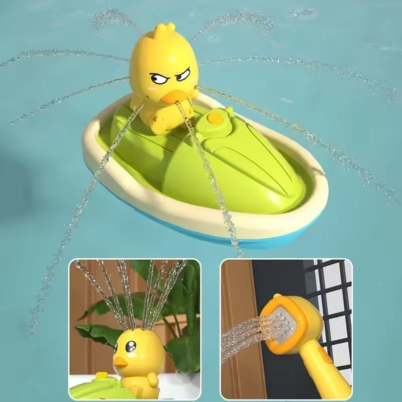 Kletshuts™ ShowerDuck: Niedlich Interaktiv Elektrisch Ente Dusche Spielzeug Set