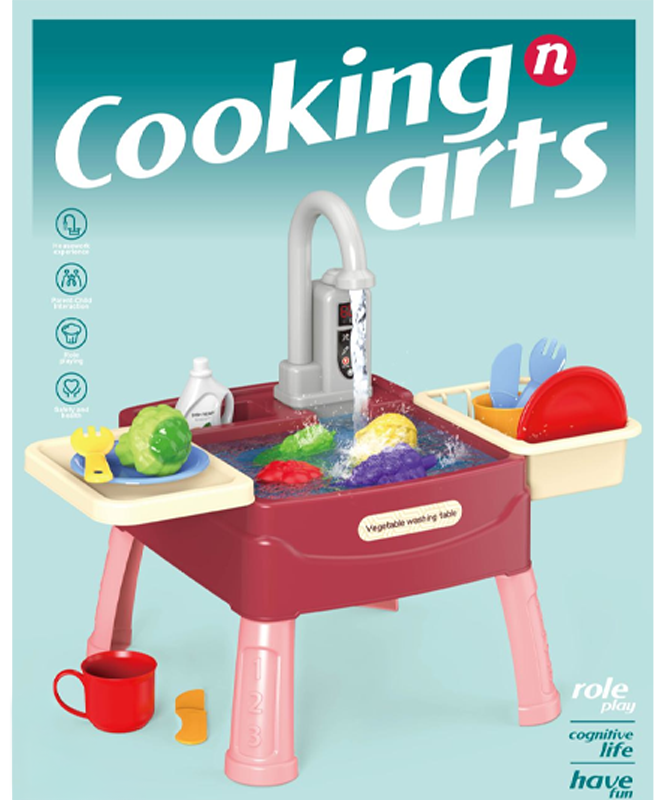 Kletshuts™ KitchenToy: Interaktiv Kinder Küche Spielen Spielzeug Set