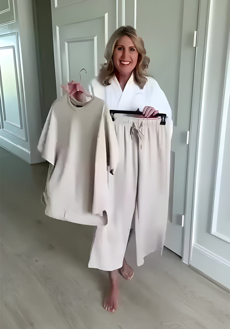 Icone™ ComfortSet: Lässig Zweiteilig Weites Bein Bequem Set