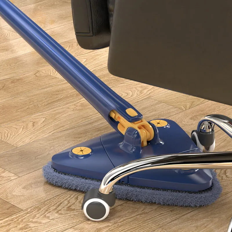 Cleaner Pro° TriangleMop: Lang Stiel Verstellbar Dreieck 360 Reinigung Mopp