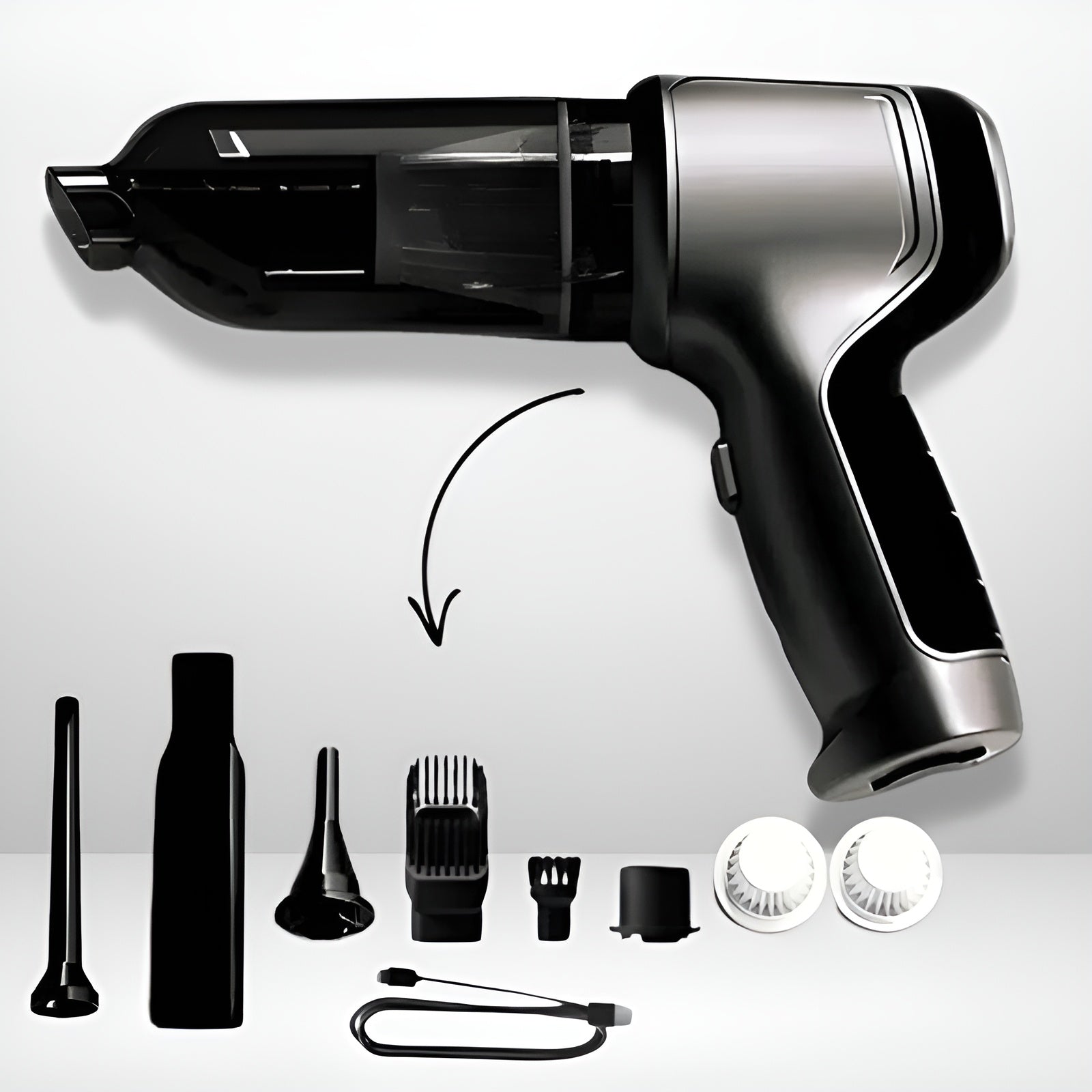 Cleaner Pro° VacuumCleaner: Tragbarer Luft Gebläse Und Staubsauger Reiniger