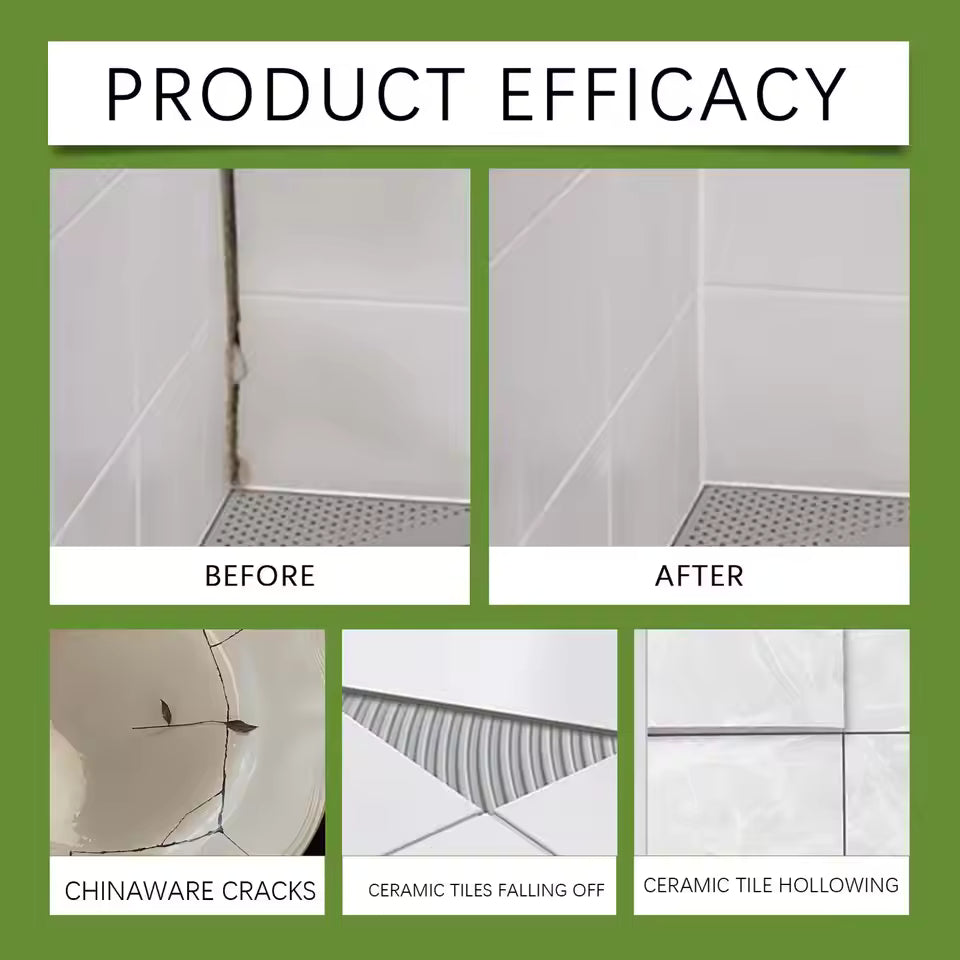 TileGlue: Langlebig Wasserfester Kleber Für Bodenfliesen Reparaturen