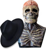 SkeletonMask: Realistisches Gruseliges Skelett Halloween-Maske Kostüm