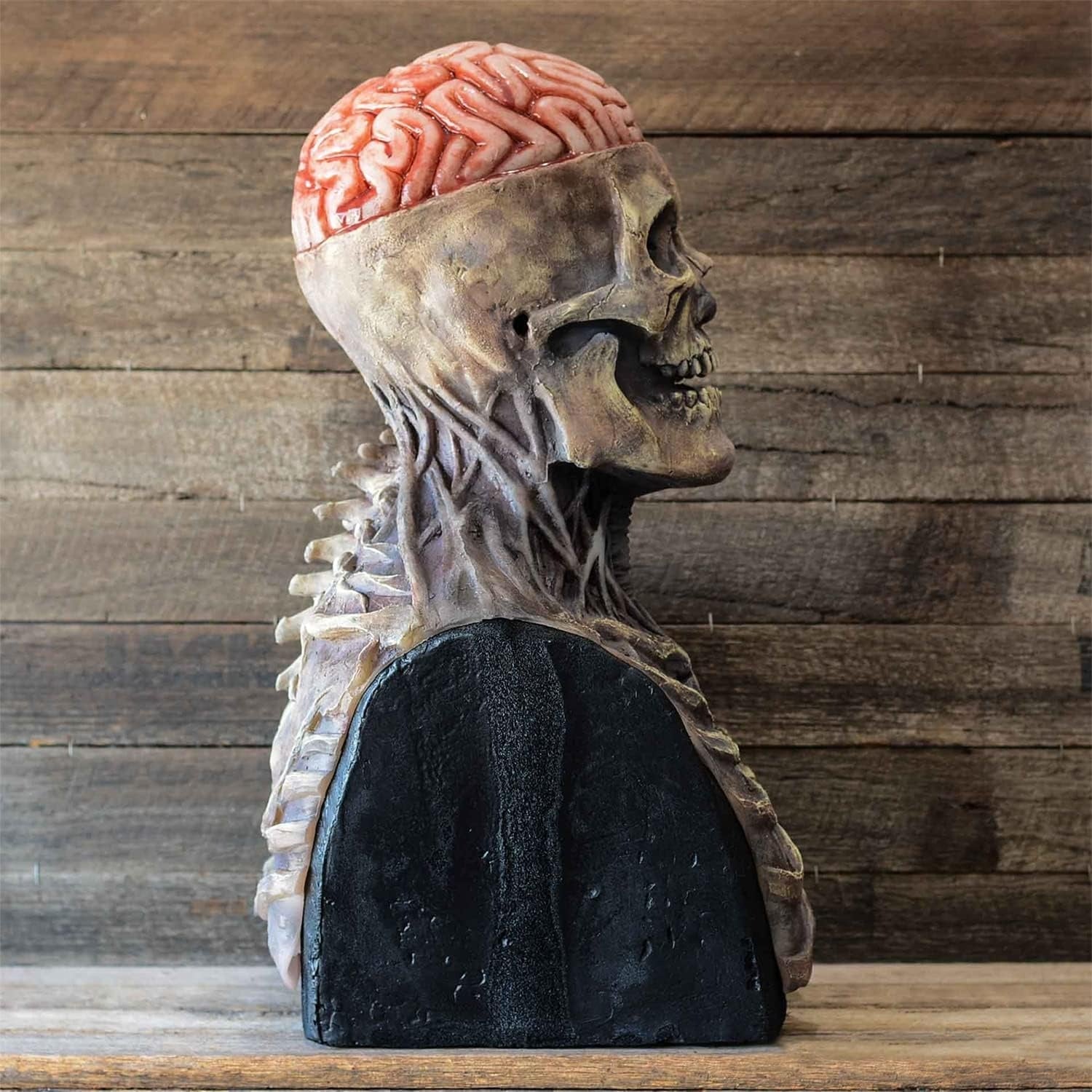SkeletonMask: Realistisches Gruseliges Skelett Halloween-Maske Kostüm