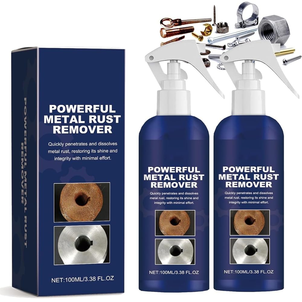 RustRemover 1+1 GRATIS: Leistungsstarker Einfach Anzuwendender Metall- Rost- Entferner
