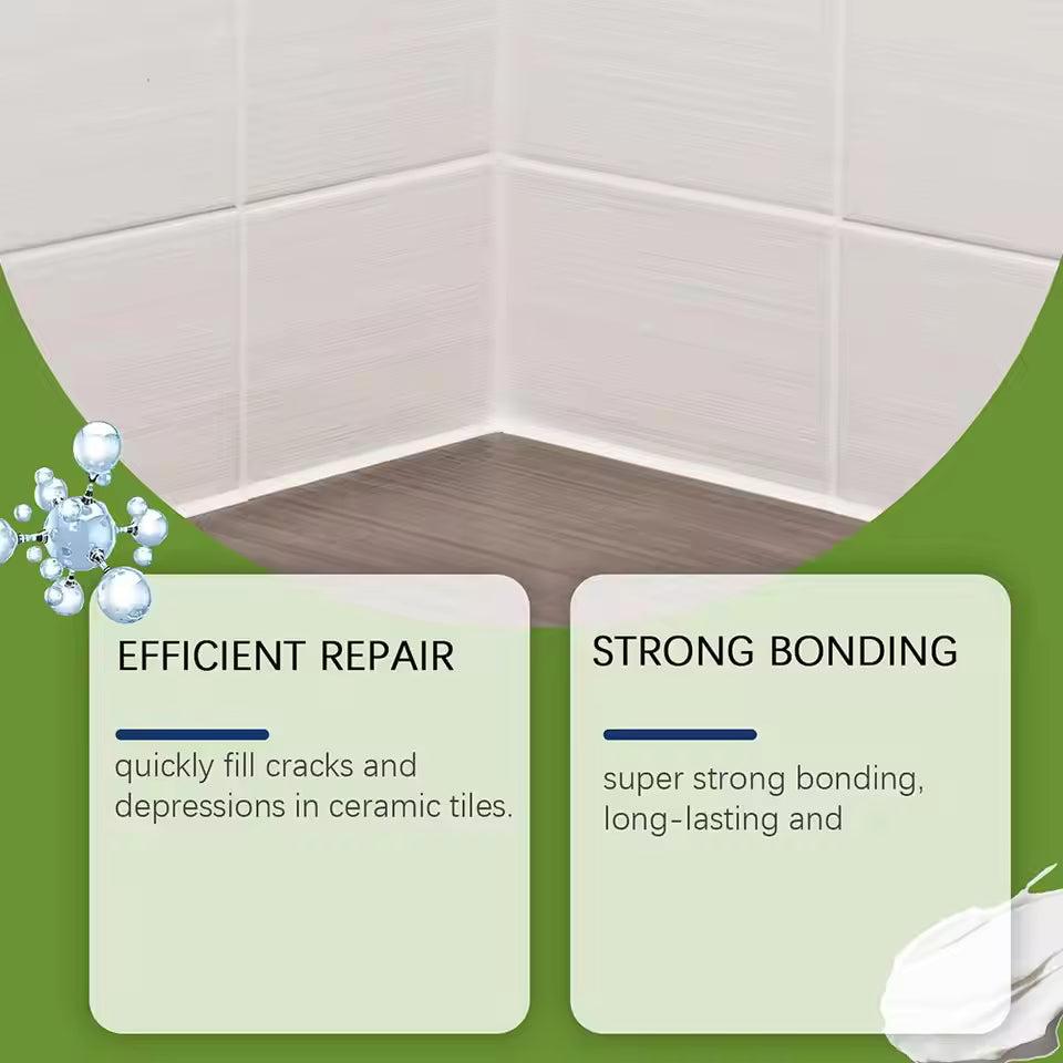 TileGlue: Langlebig Wasserfester Kleber Für Bodenfliesen Reparaturen