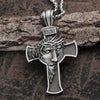 Jewelance™ CrossNecklace: INRI Christlicher Kreuz Halskette