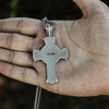 Jewelance™ CrossNecklace: INRI Christlicher Kreuz Halskette