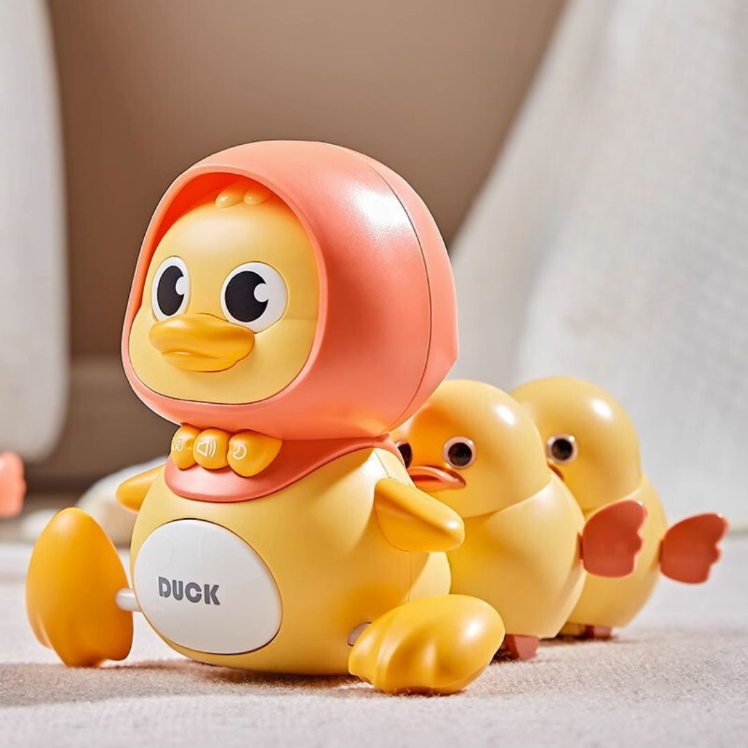Kletshuts™ WalkingDuck: Interaktiv Niedlich Laufen Ente Baby Spielzeug