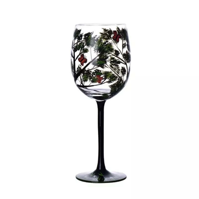 SeasonsGlass - Vier Jahreszeiten Baum Wein Glas