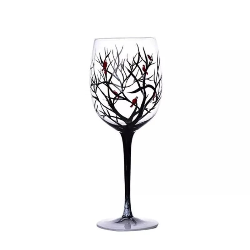 SeasonsGlass - Vier Jahreszeiten Baum Wein Glas