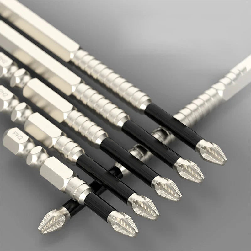 PowerBit – Leistungsstarkes, Hochmagnetisches Schraubendreher-Bohrer-Bit-Set