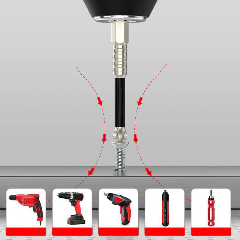 PowerBit – Leistungsstarkes, Hochmagnetisches Schraubendreher-Bohrer-Bit-Set