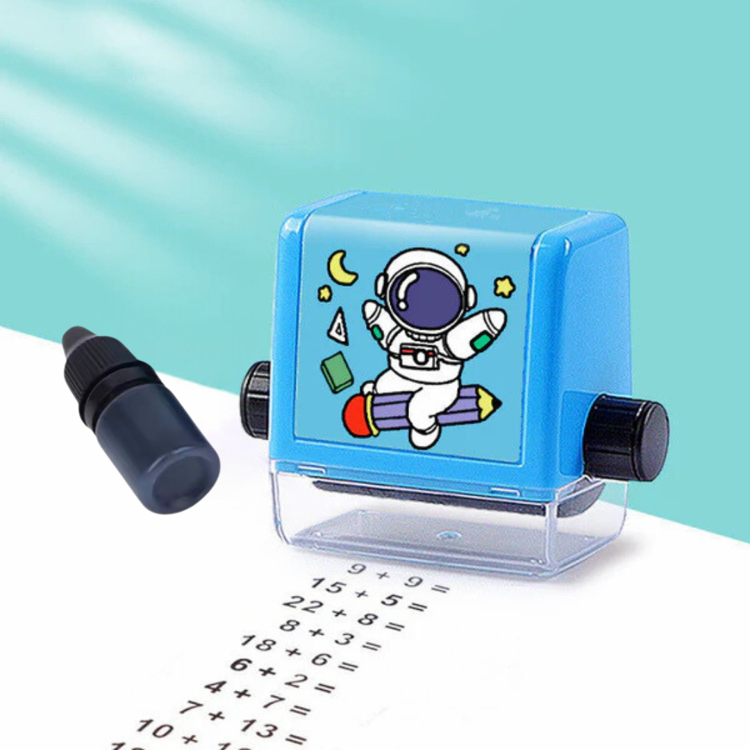 Kletshuts™ MathStamp: Digital Roller Mathe Lehr Stempel