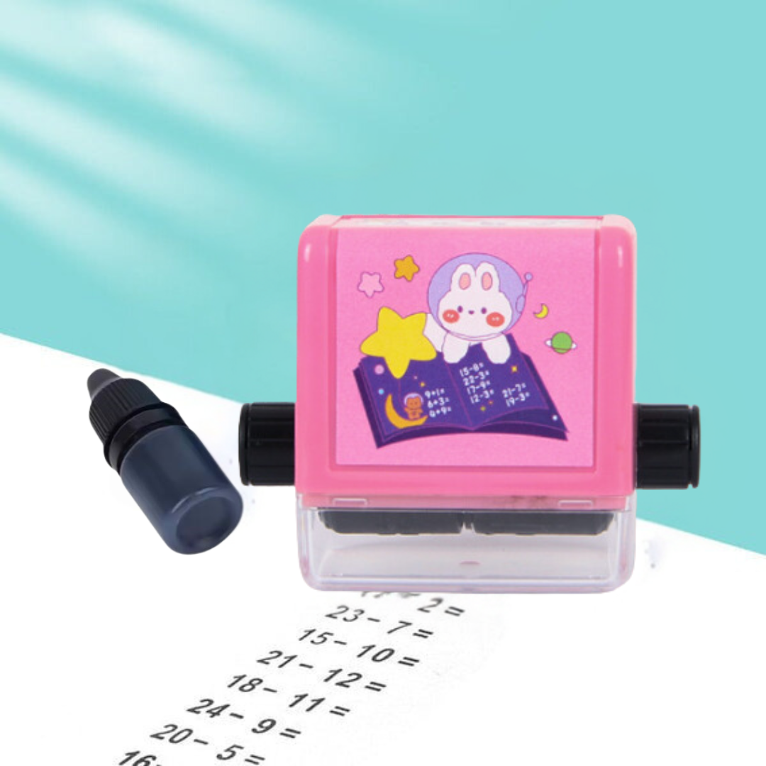 Kletshuts™ MathStamp: Digital Roller Mathe Lehr Stempel