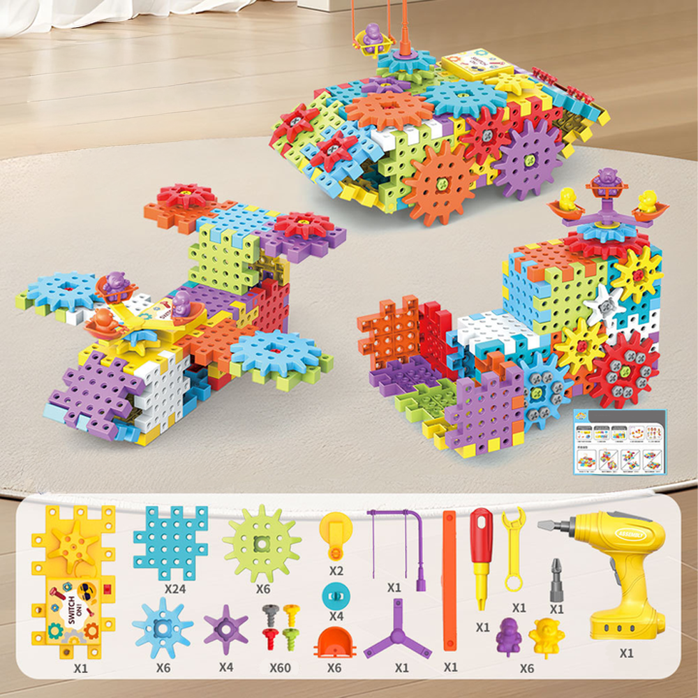 Kletshuts™ GearPuzzle: Erstaunlich Interaktiv 3D Ausrüstung Puzzle Spiel Set
