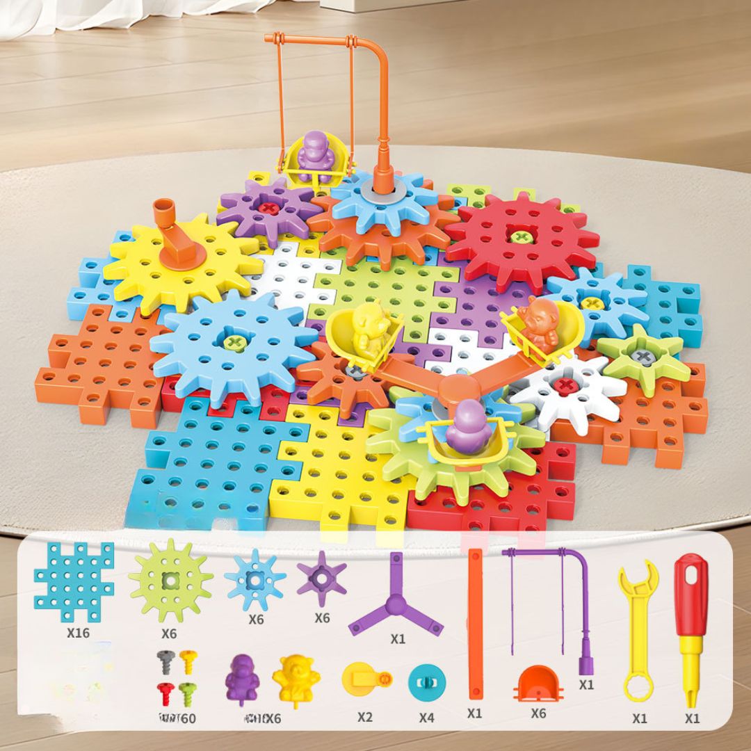 Kletshuts™ GearPuzzle: Erstaunlich Interaktiv 3D Ausrüstung Puzzle Spiel Set